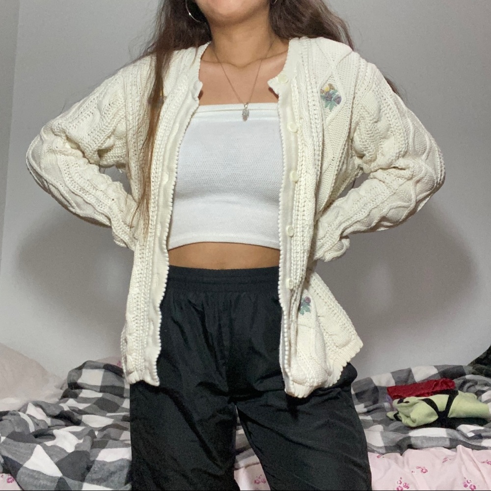crochet cardigan